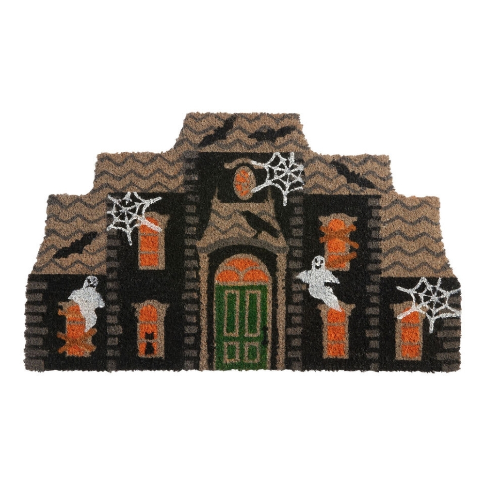 NWT Haunted Mansion Coir Halloween doormat Spooky Decor